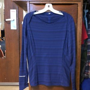 Lululemon wide neck top